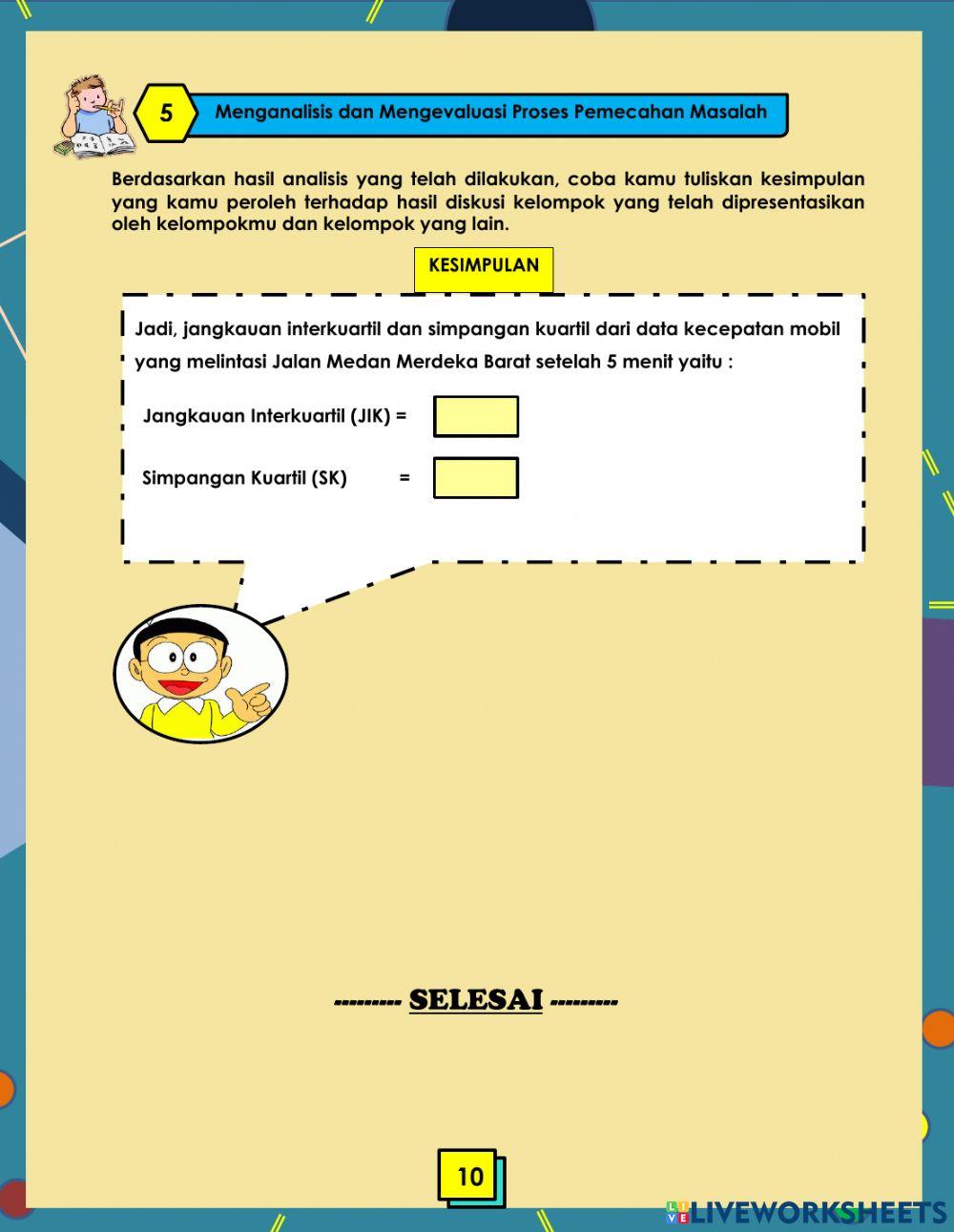 Lembar Kerja Pesert Didik Elektronik (E-LKPD) Berbasis Problem Based Learning