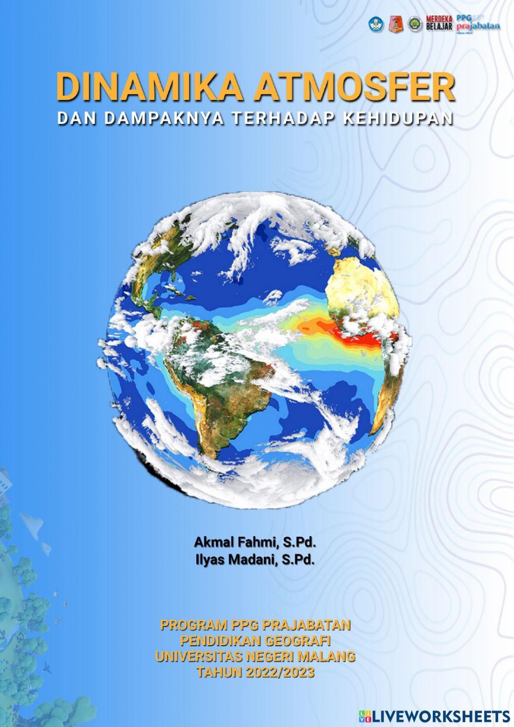 Mengenali Karakteristik Atmosfer serta Unsur-Unsur Cuaca dan Iklim