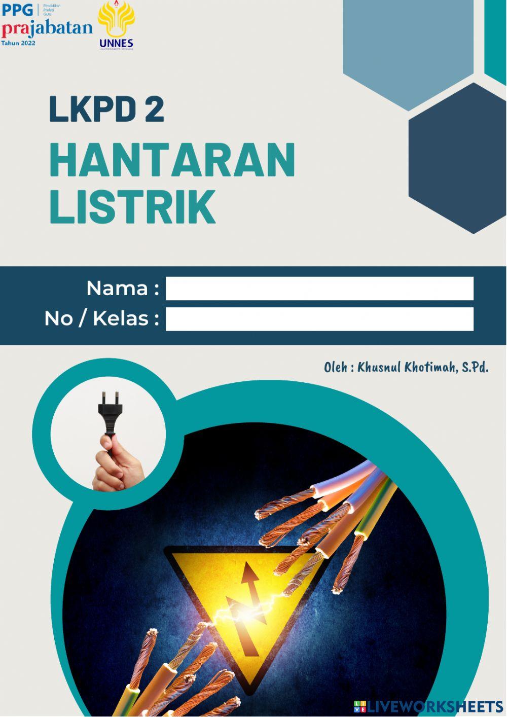 LKPD Hantaran Listrik