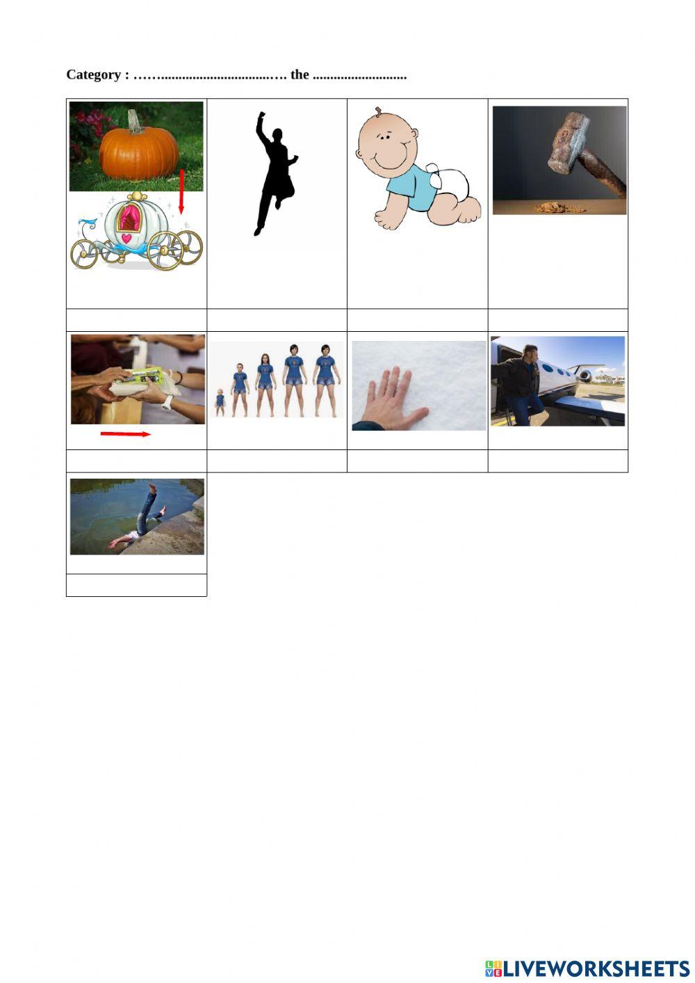 Superhero vocabulary - test 3