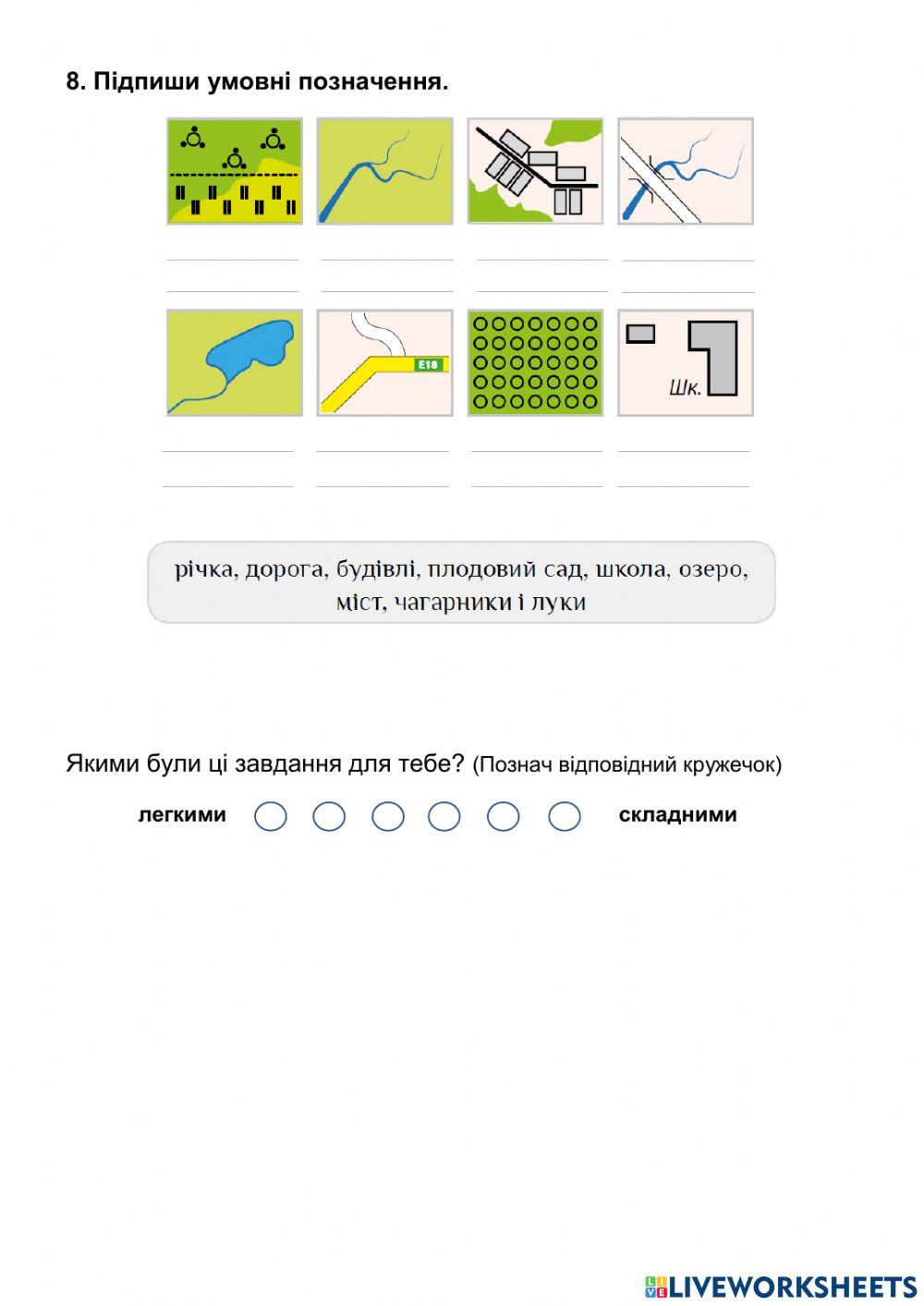 ЯДС-3 клас-Планета Земля-План і карта