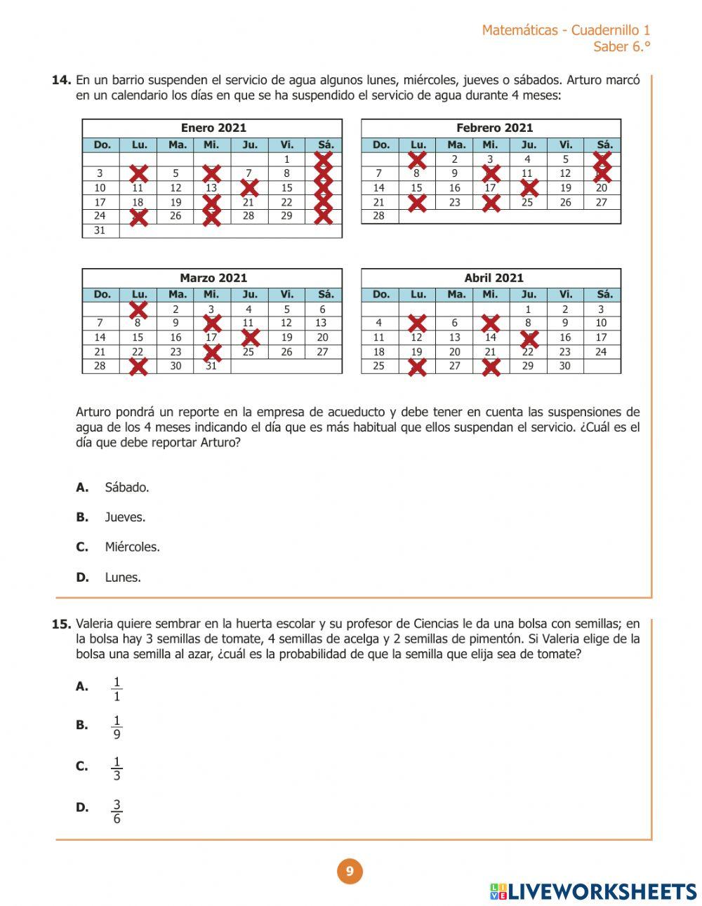 Evaluación diagnostica