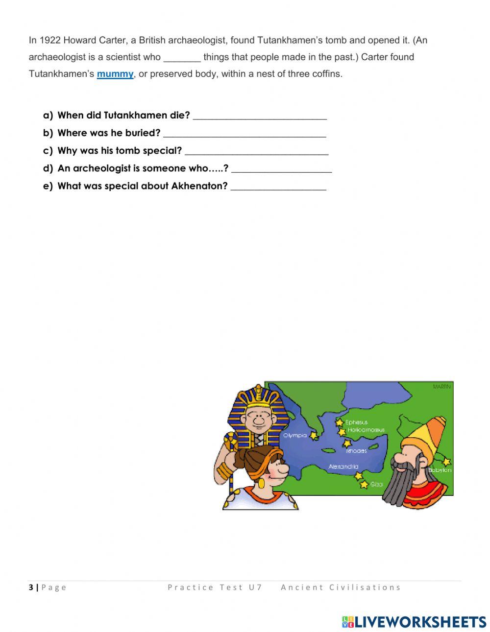 Ancient Civilisations - Unit 7