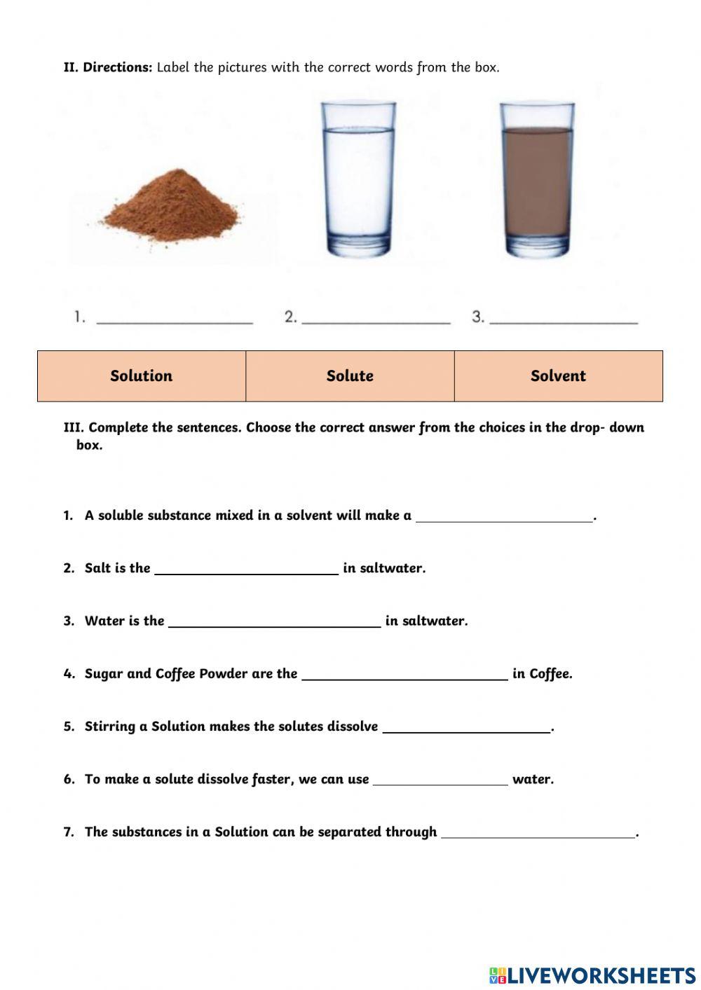 Solutions- How we make solids dissolve faster?