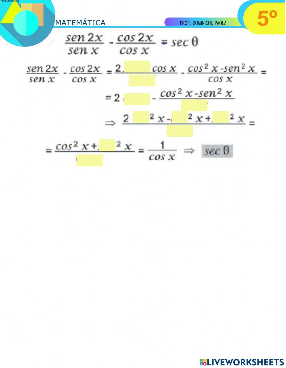 Intensificacion de Matematica