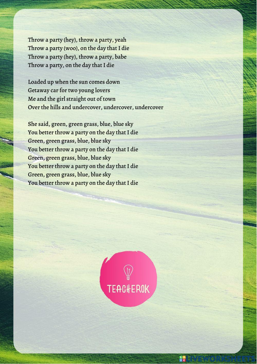 George Ezra - Green Green Grass