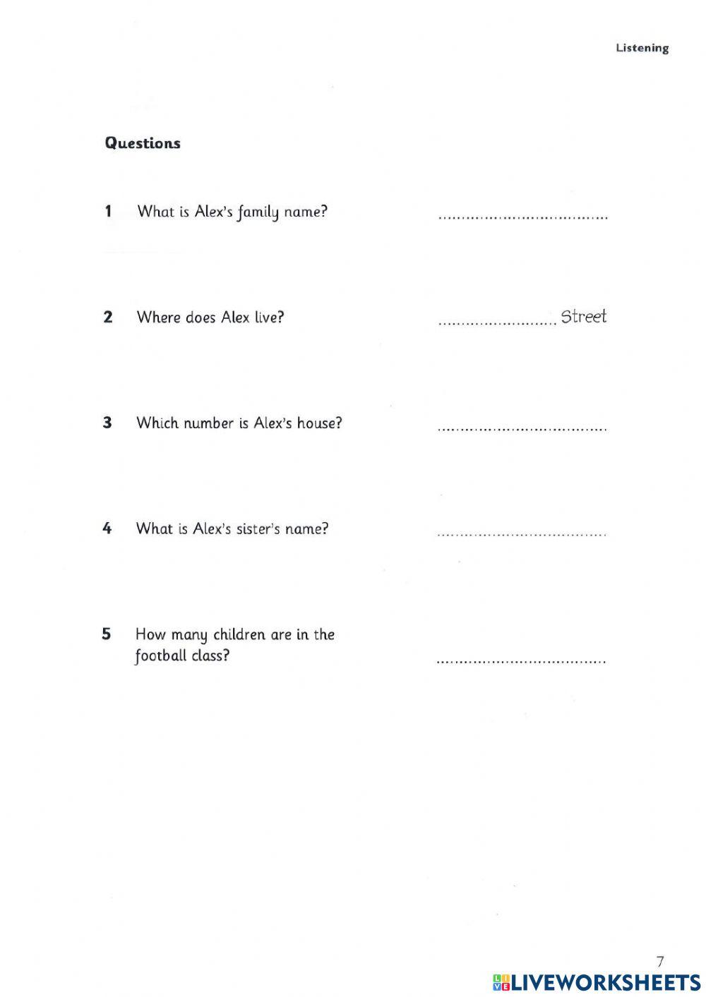 Staters 4 - Listening- Test 1