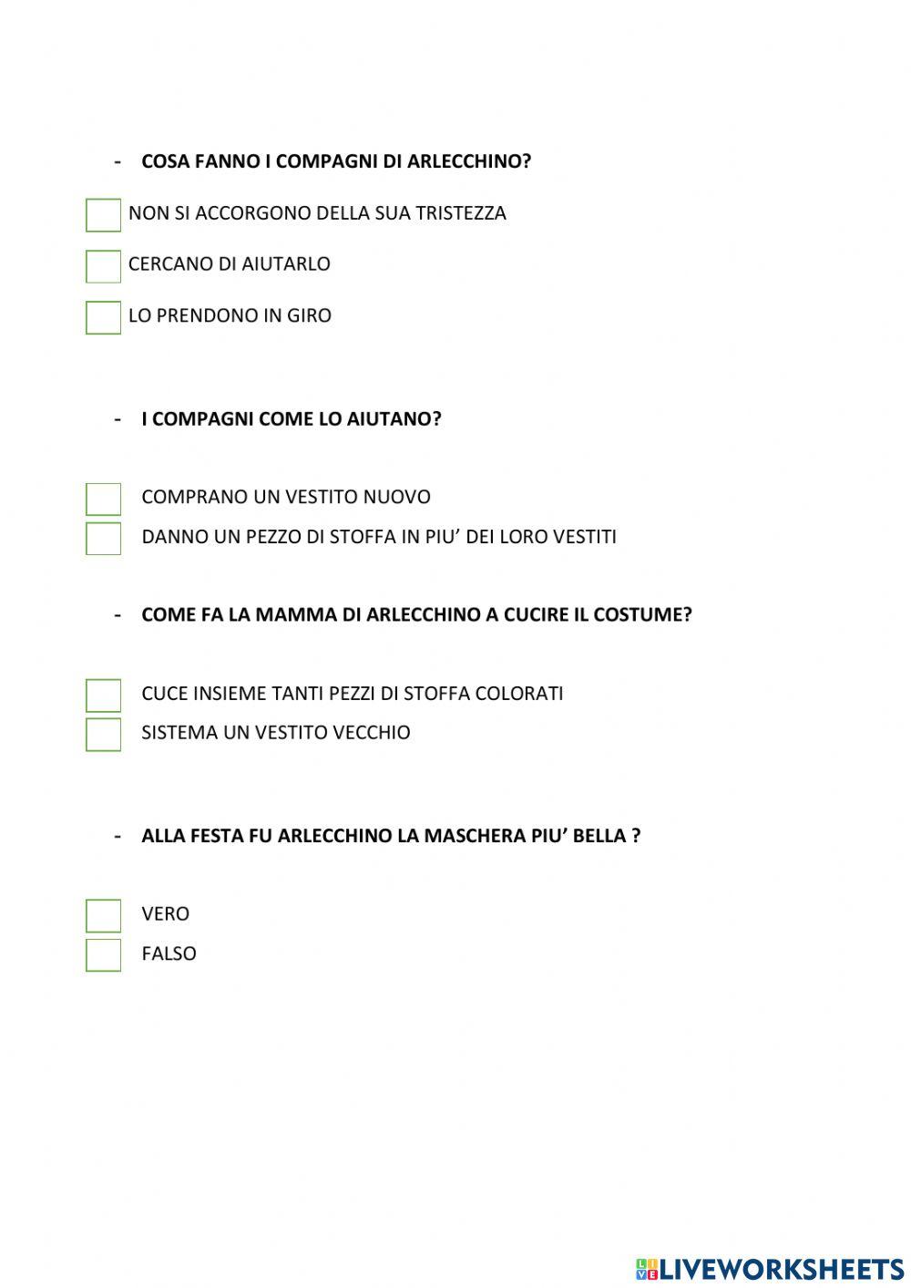 Ascolto e comprensione