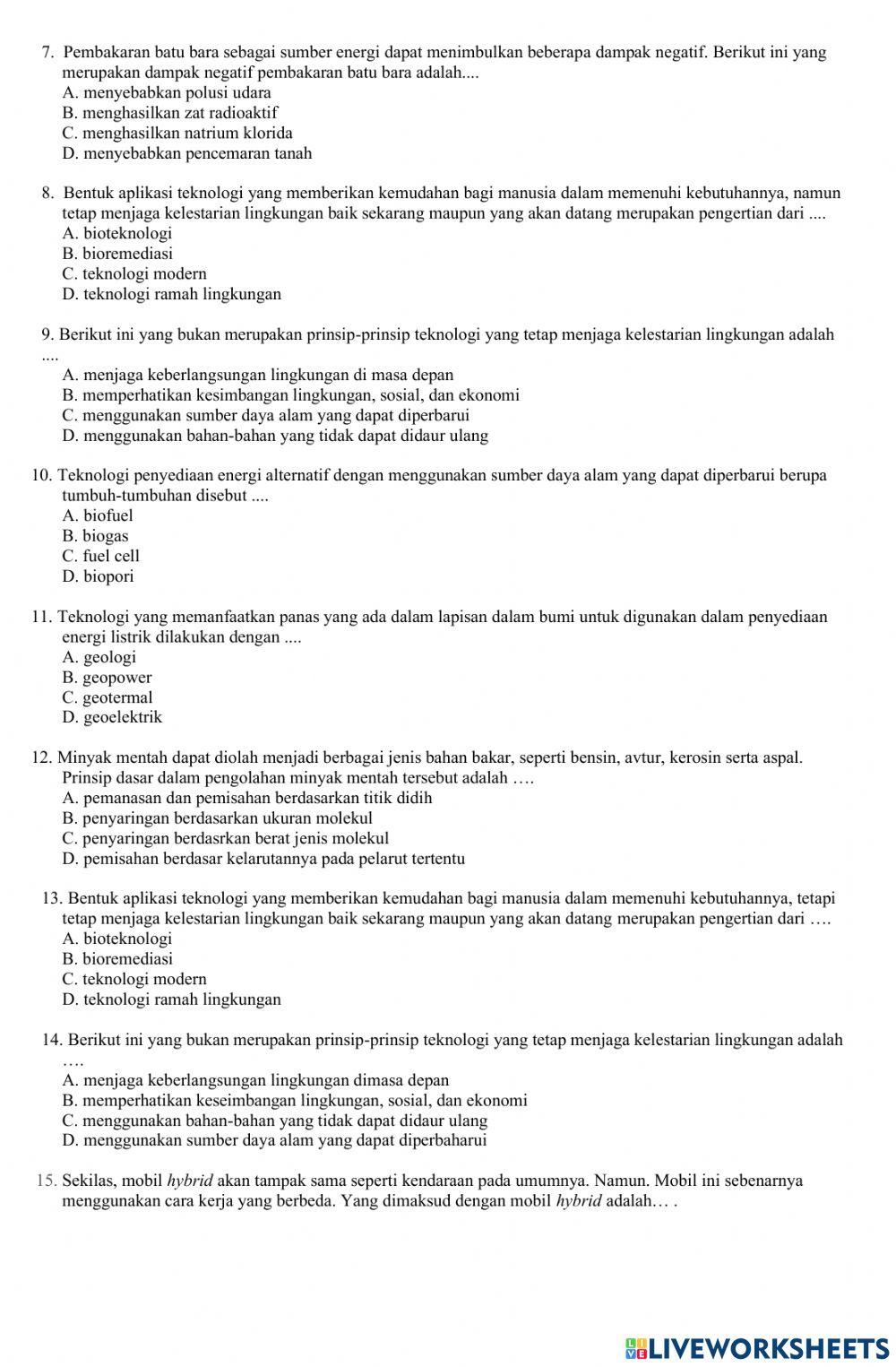 Tehnologi ramah lingkungan