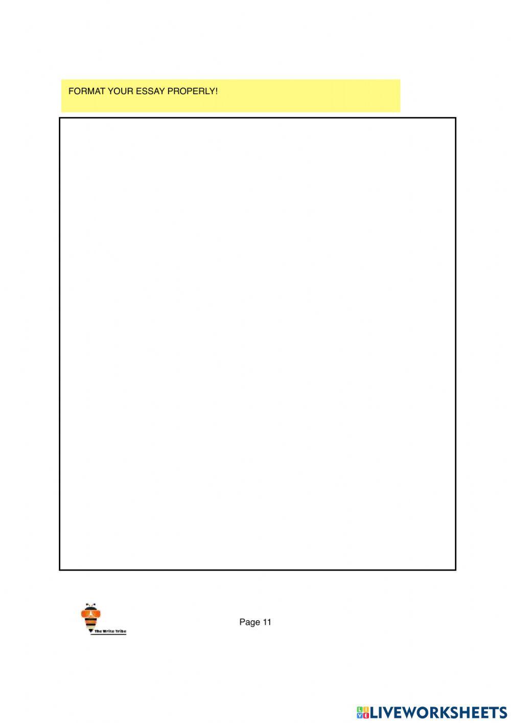 2023 Week 5 Upper Sec Essay Writing - Personal Recount