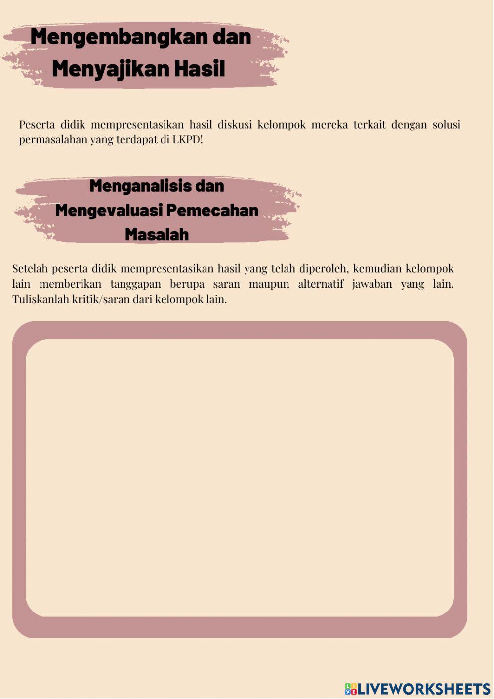 LKPD Hukum Lavoiser visual