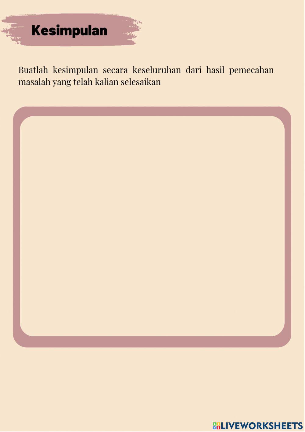 LKPD Hukum Lavoiser visual