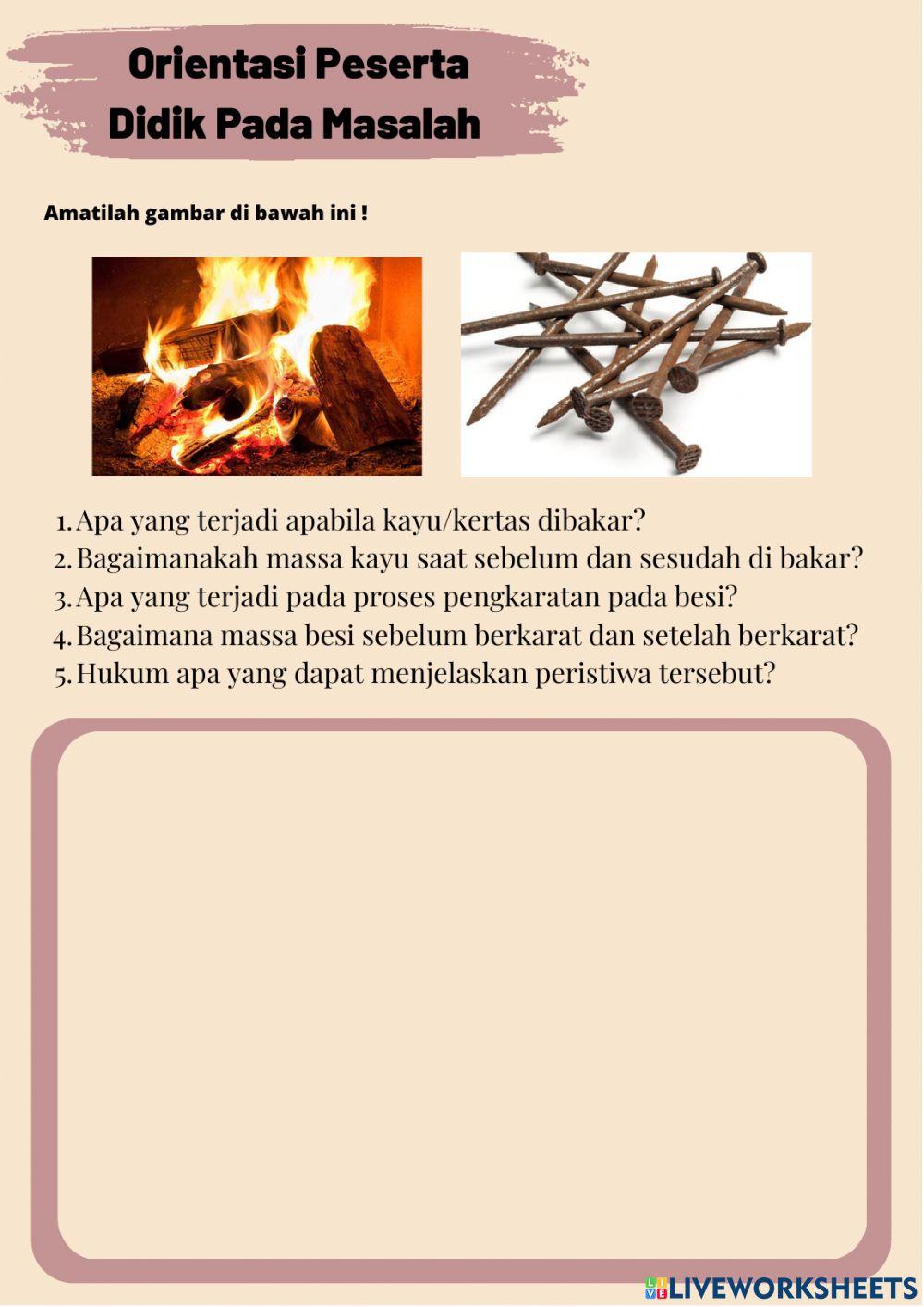 LKPD Hukum Dasar Kimia Kinestetik