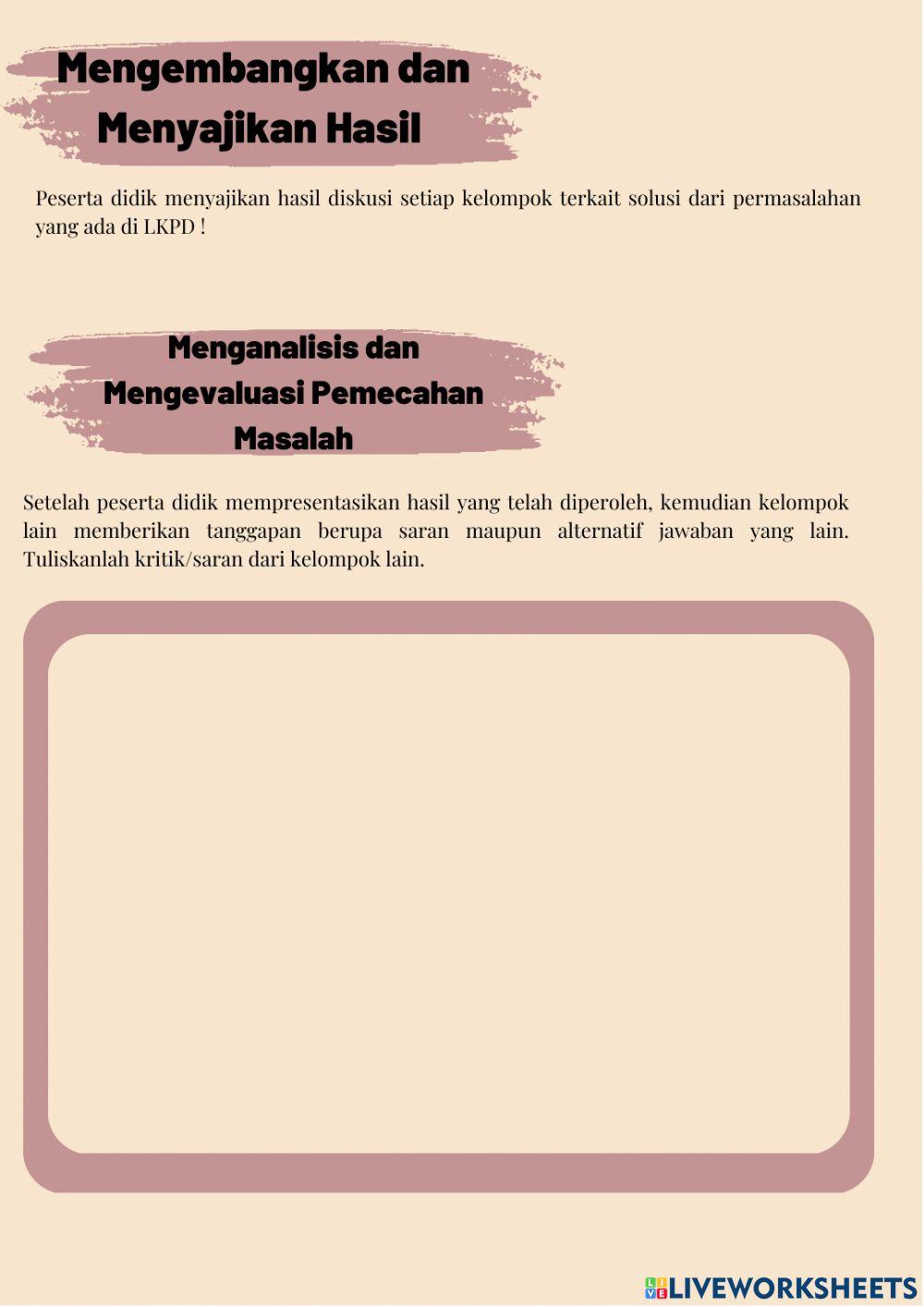 LKPD Hukum Dasar Kimia Kinestetik