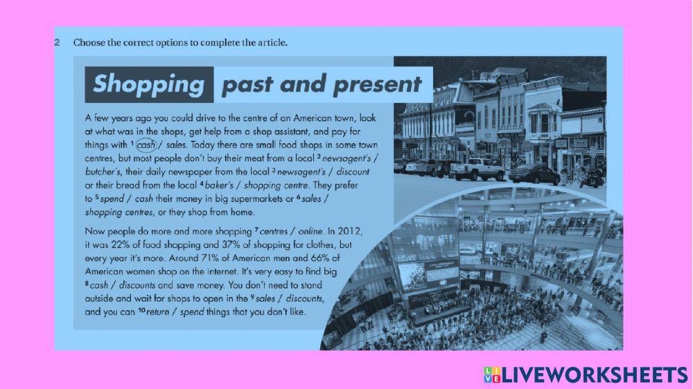 Oxford Navigate Elementary WB Unit 5.1