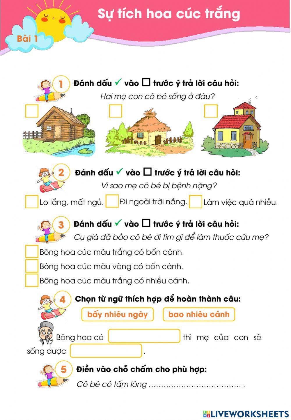 NLĐPT-Cổ tích-Sự tích hoa cúc trắng