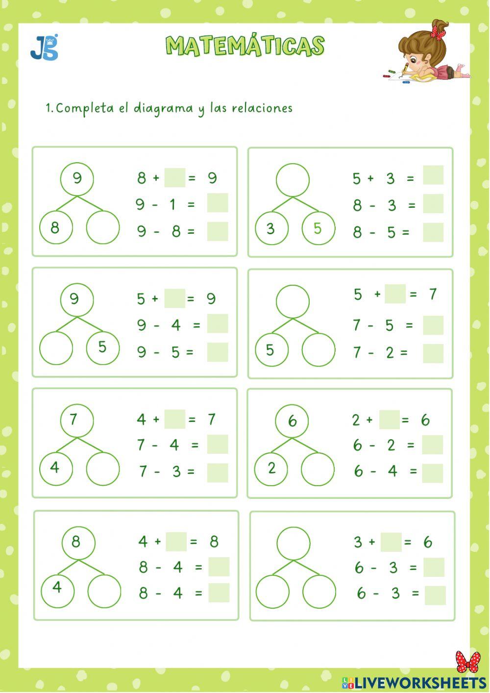 La resta en árbol II