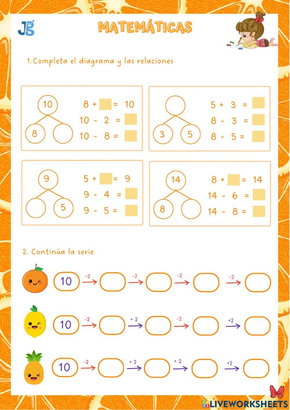 La resta en árbol IV