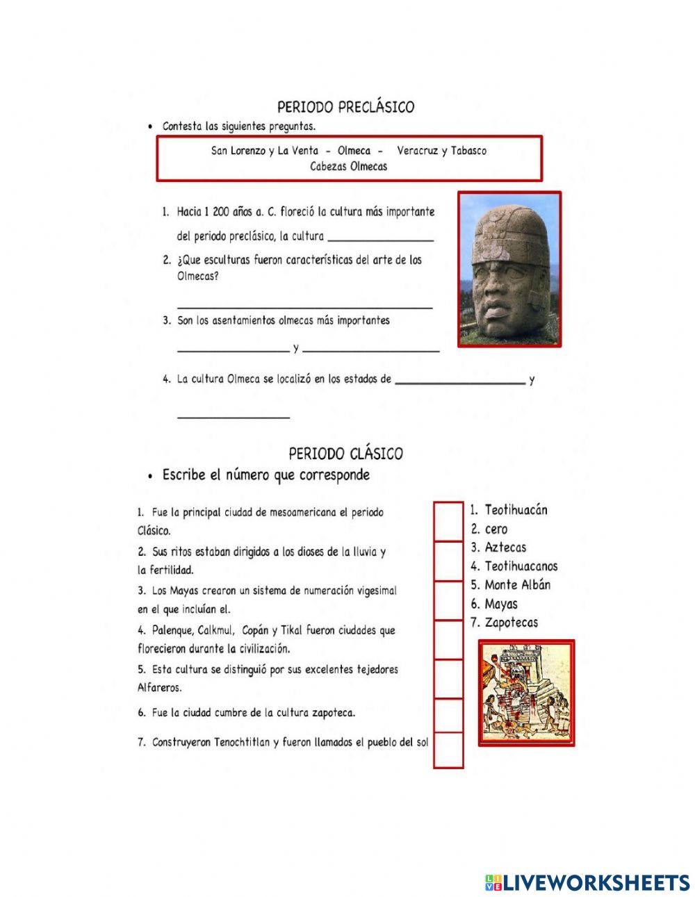 Culturas mesoamericanas