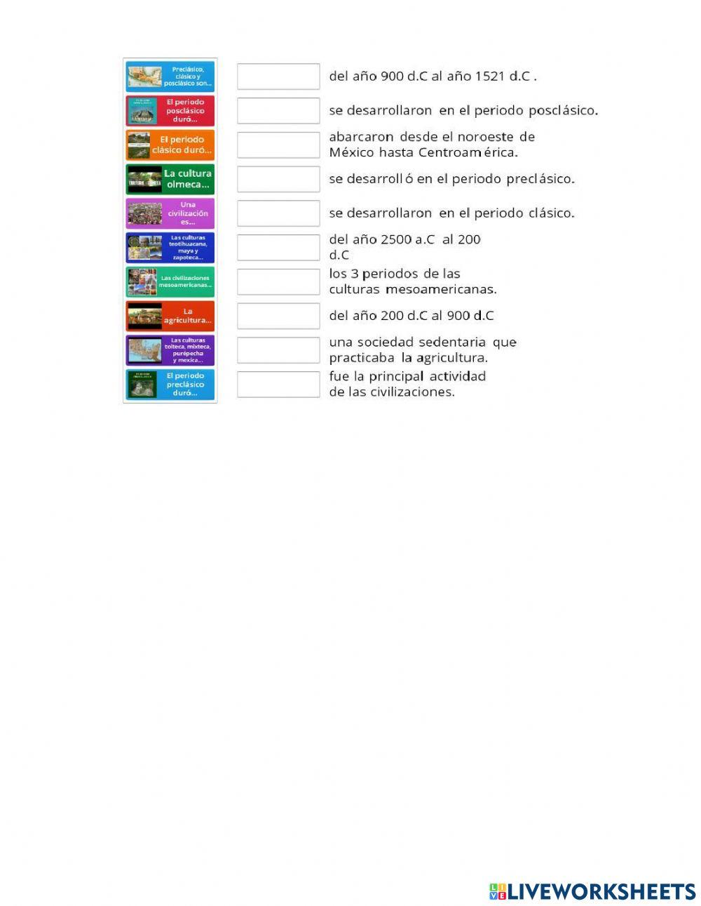 Culturas mesoamericanas