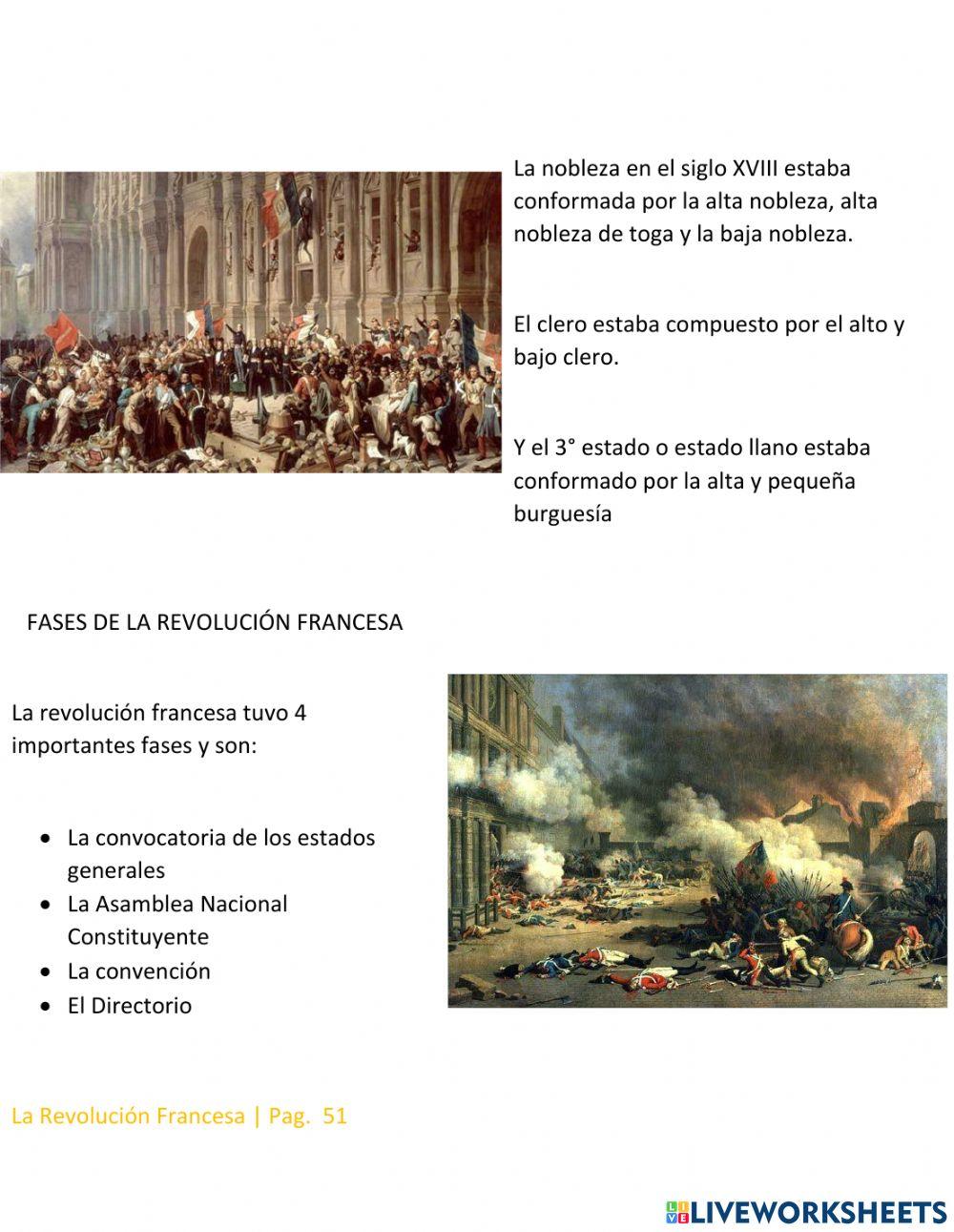Revolución francesa lectura