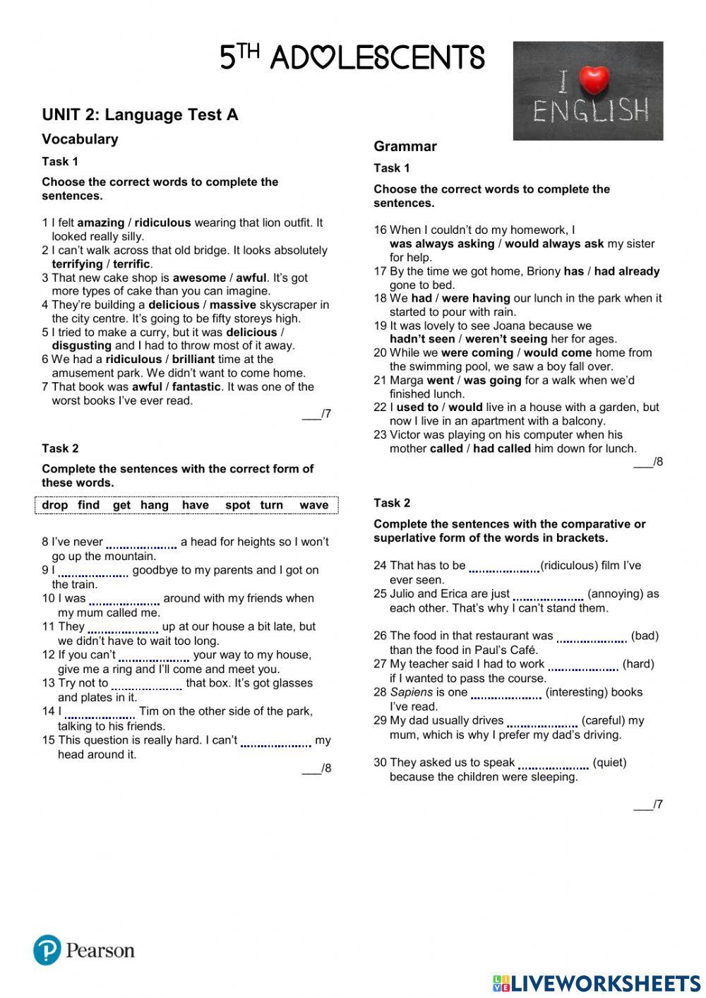 Test A Unit 2 GE B1+ Test A Unit 2 GE B1+
