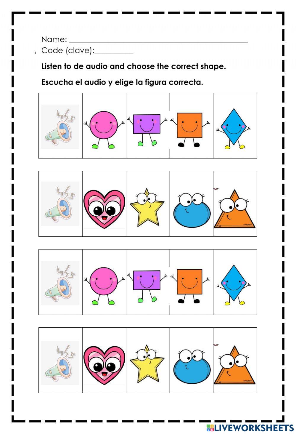 Shapes for Preschool