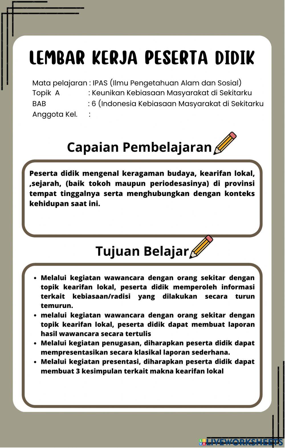 Lkpd ipas bab6 6 topik a