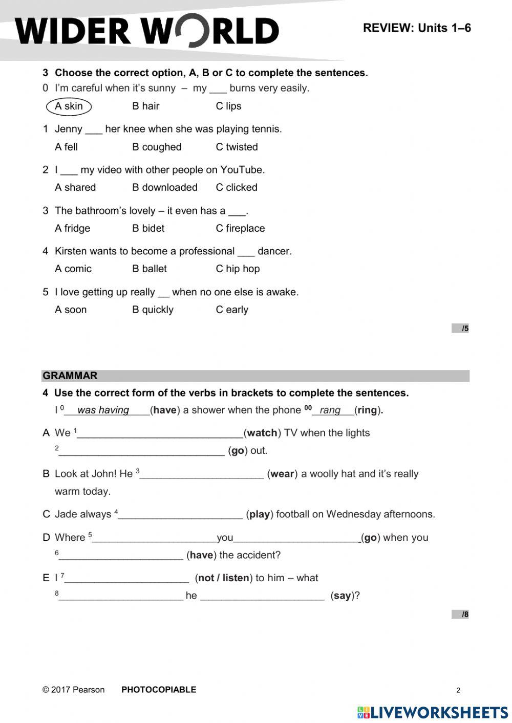 Test 3  Grade 6 Інтелект