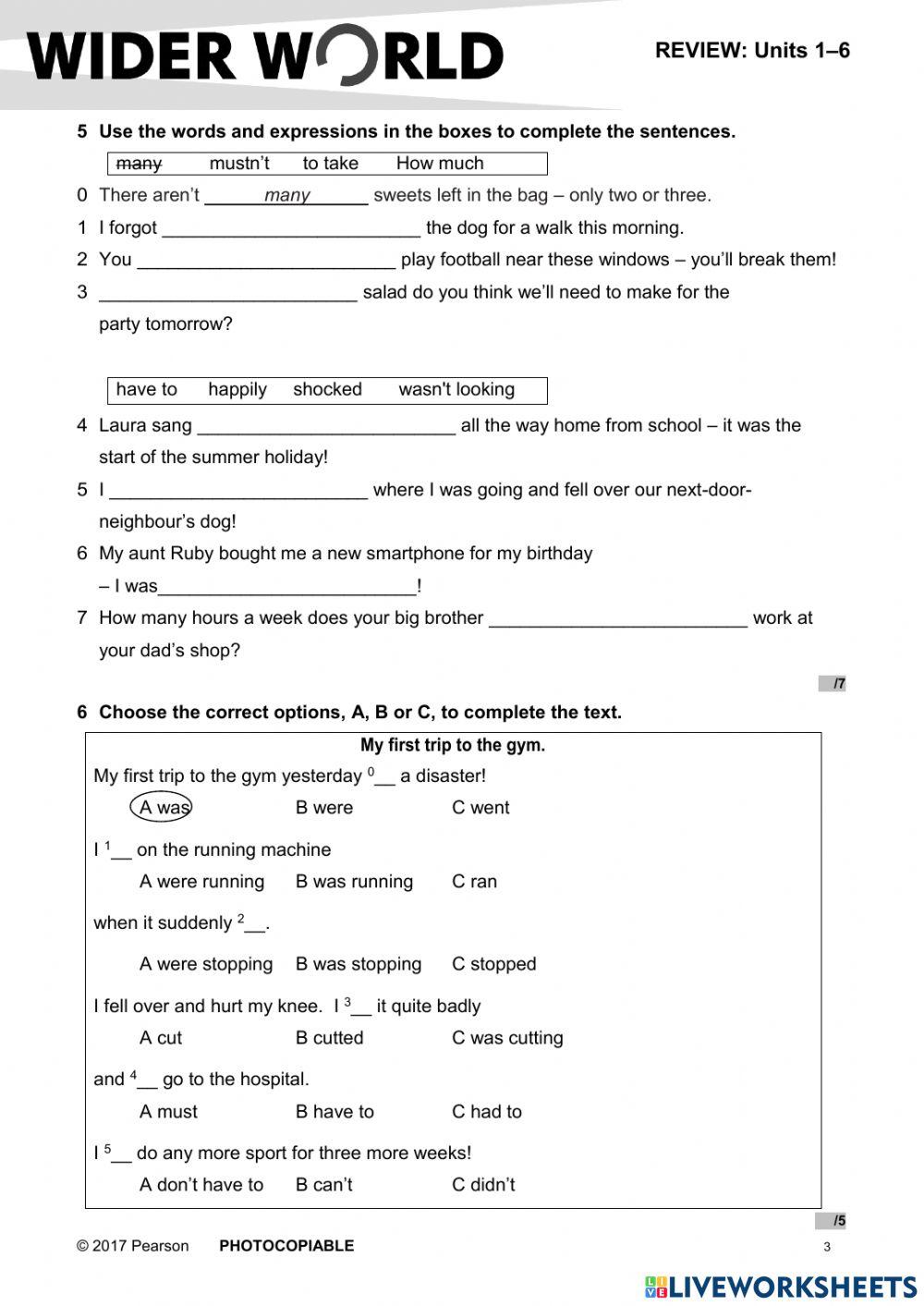 Test 3  Grade 6 Інтелект
