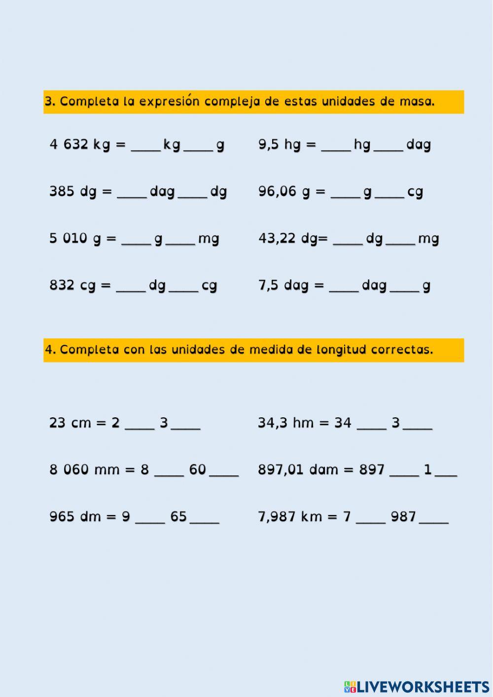 Expresiones compleja e incompleja