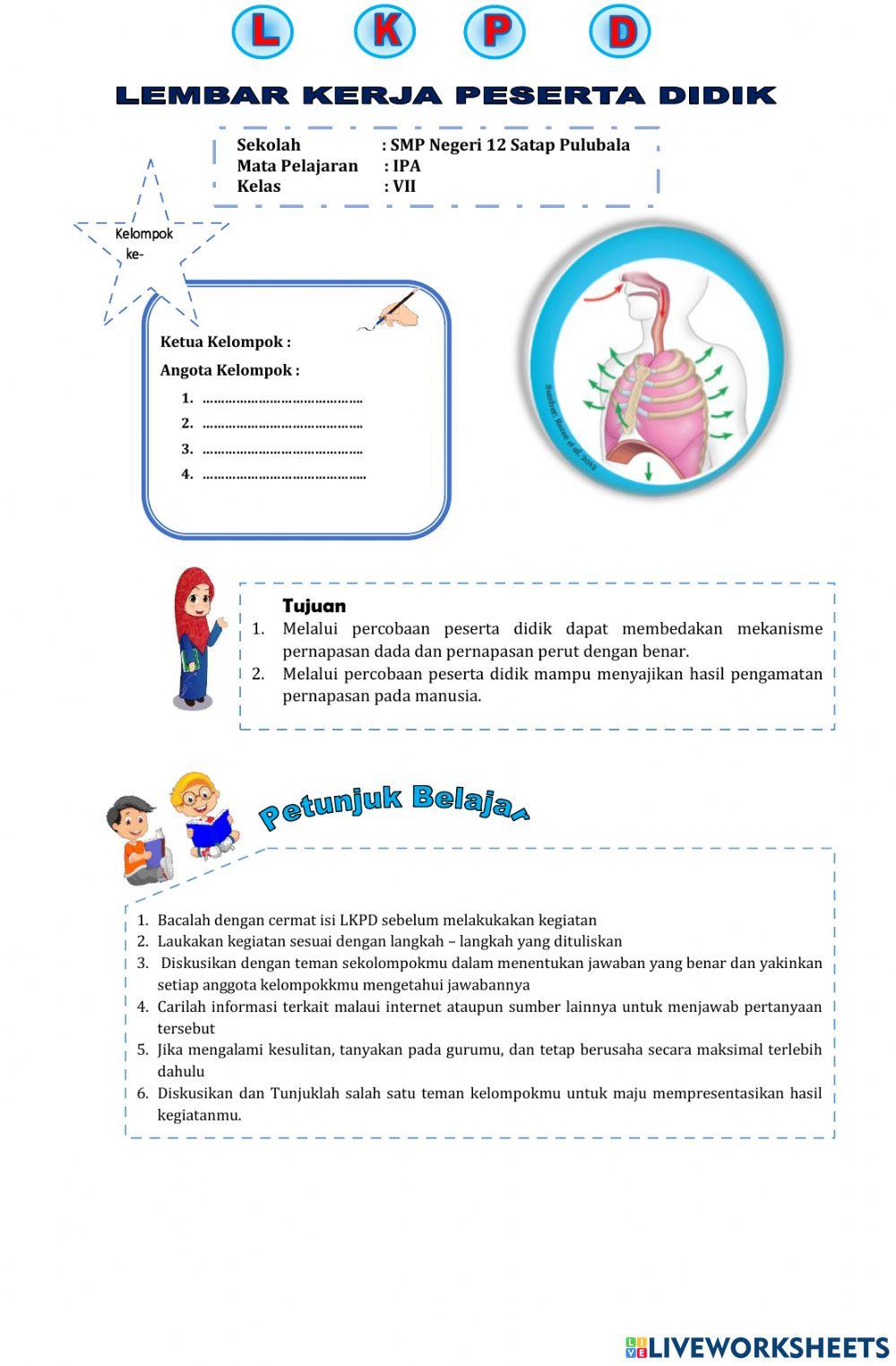 Mekanisme Pernapasan