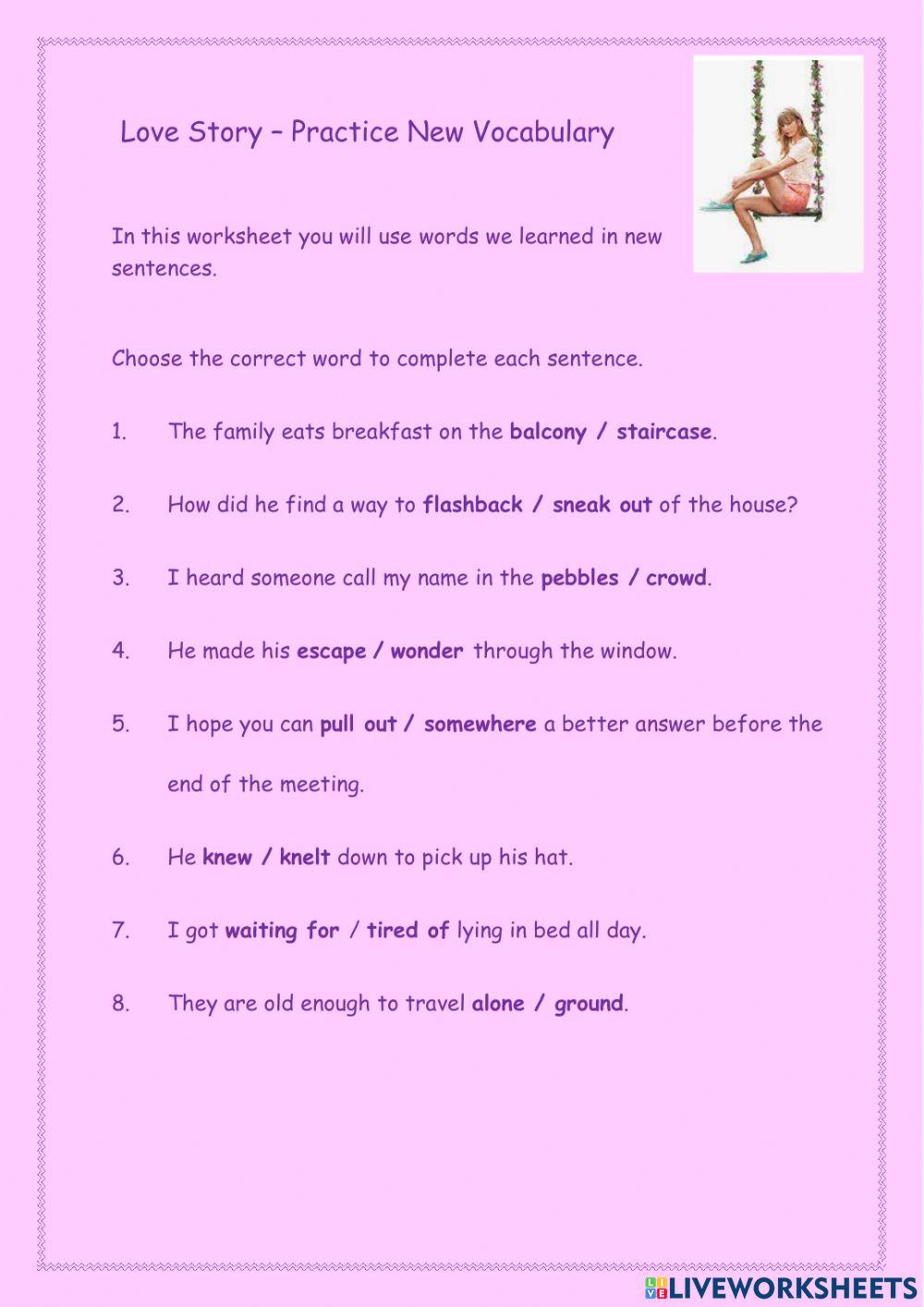 Choose the correct word