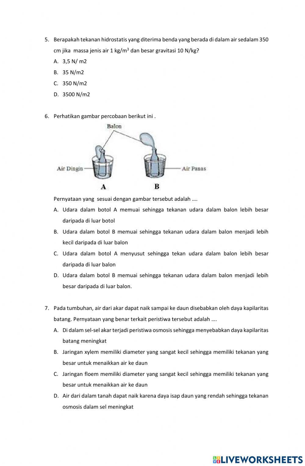 Ph 1 tekanan dan sistem pernafasan