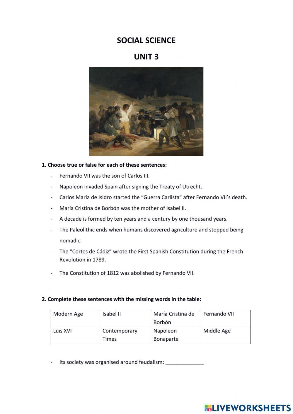 Early Contemporary Time