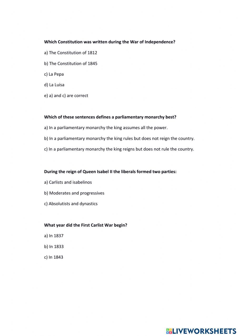 Early Contemporary Time