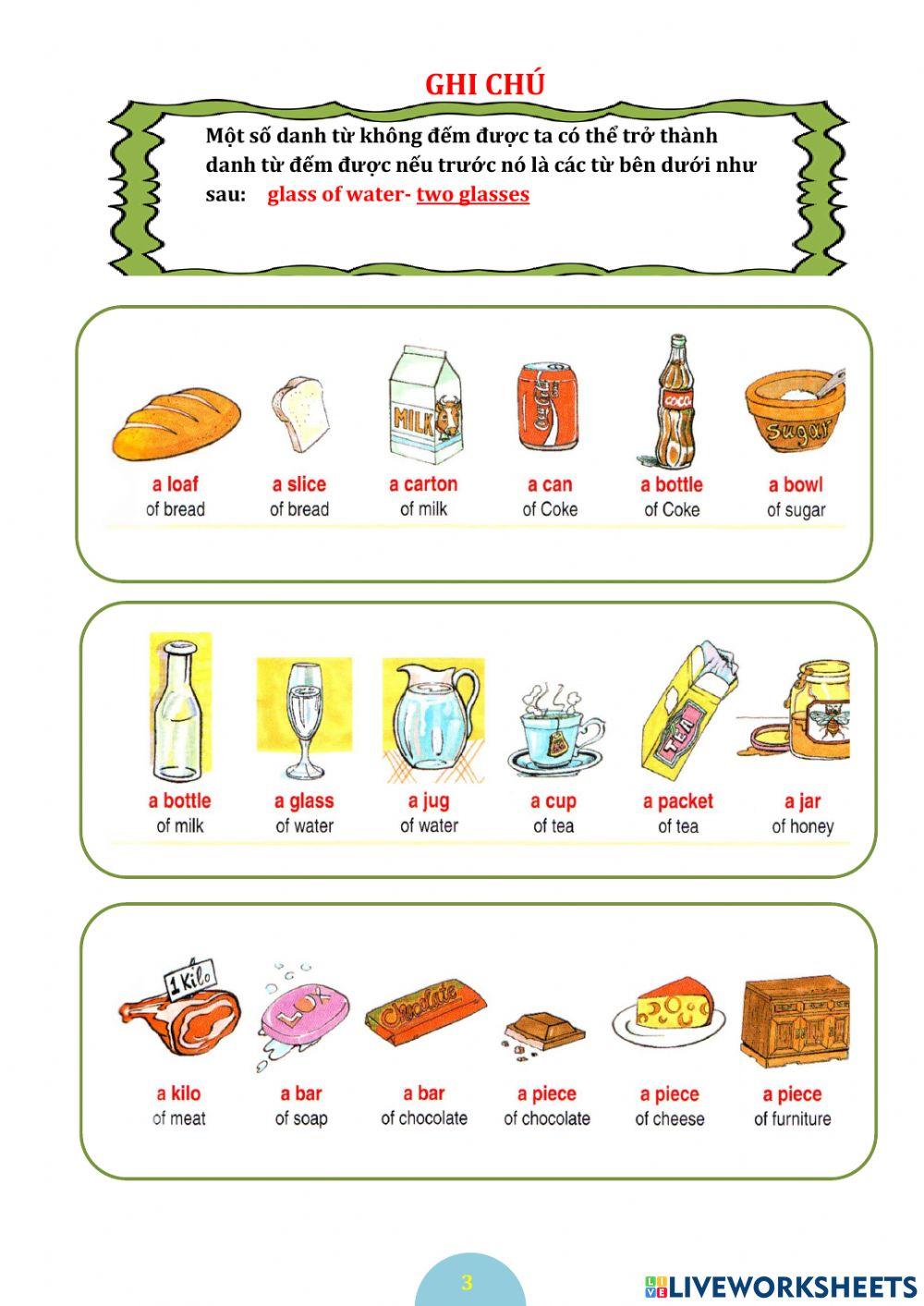 Eco-Countable and Uncountable Noun