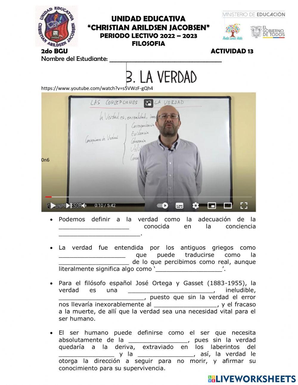 FILOSOFIA 2doBGU-13 FILOSOFIA 2doBGU-13