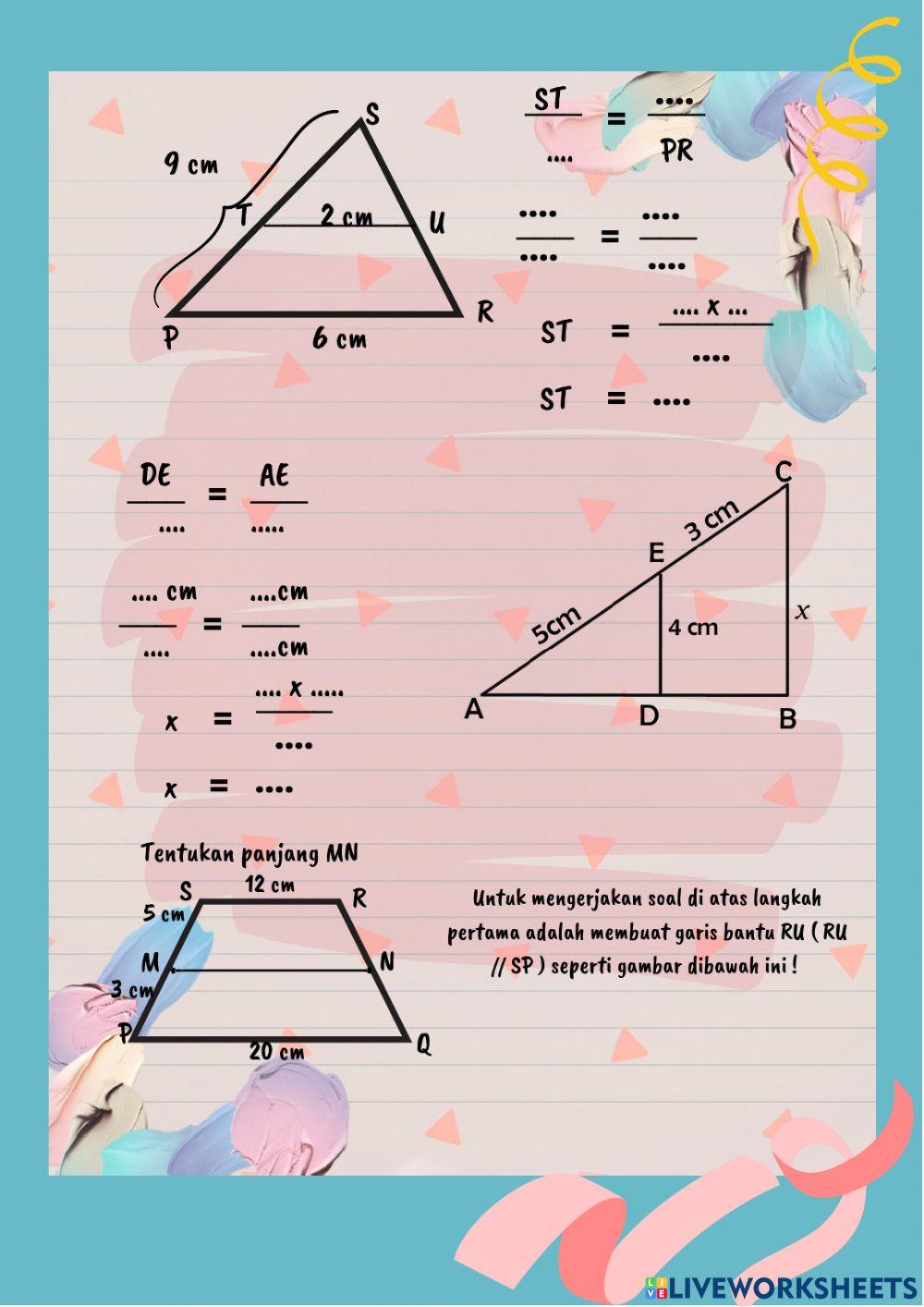 Kesebangunan segitiga