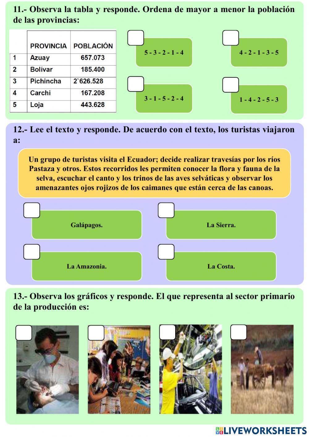 Simulador Ser Estudiante (Estudios Sociales)
