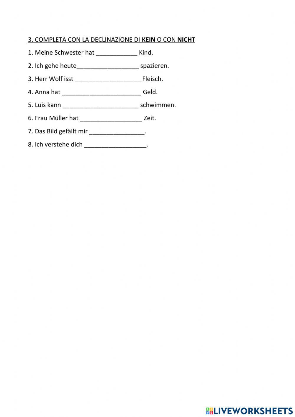 Costruzione della frase-tedesco