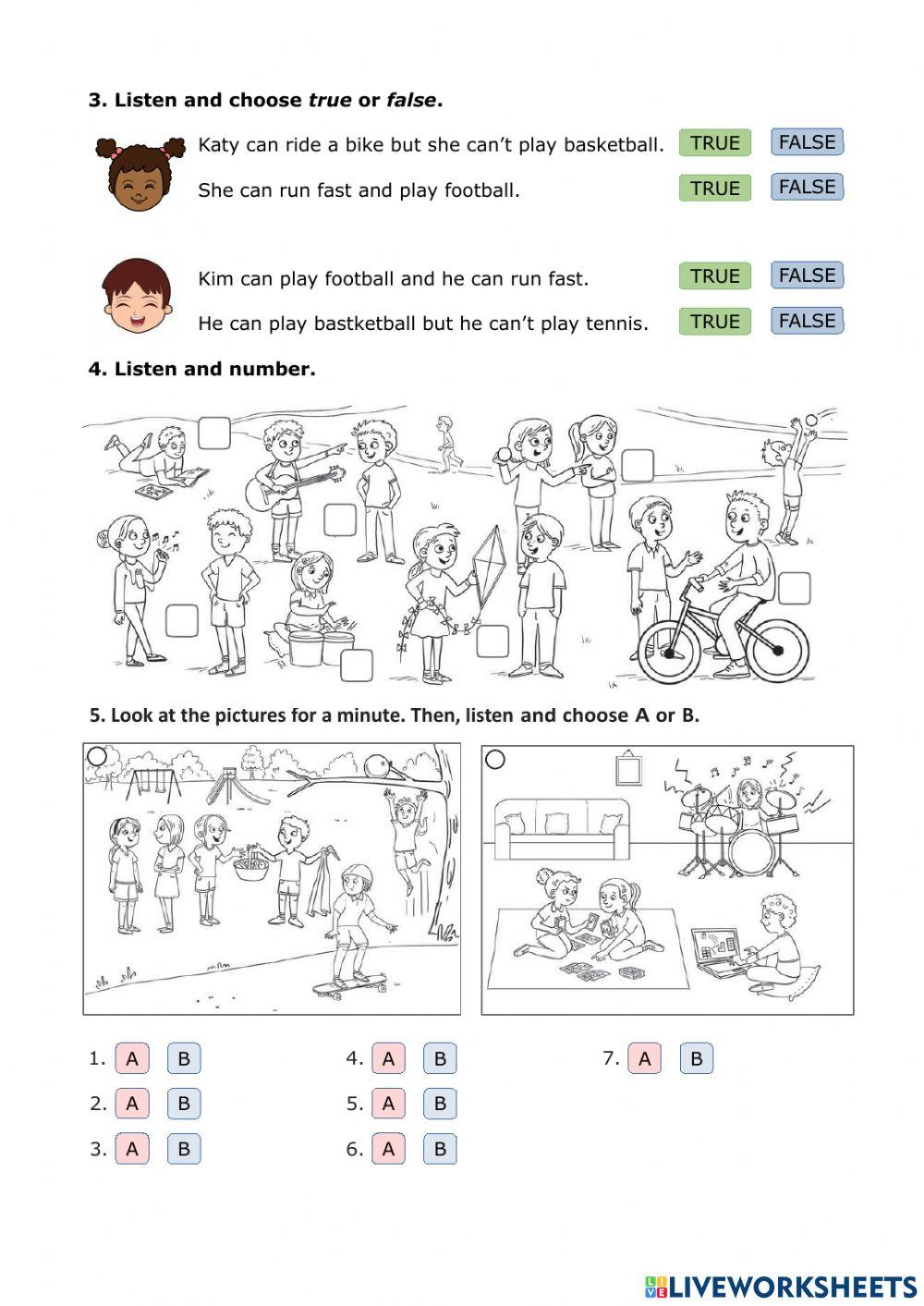 All about me 3 unit 4 (part 2)