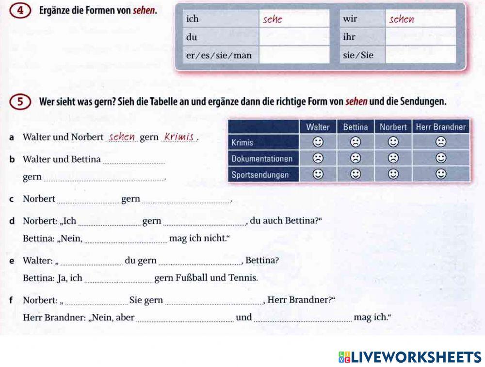 Ideen L8 sehen-Sendungen