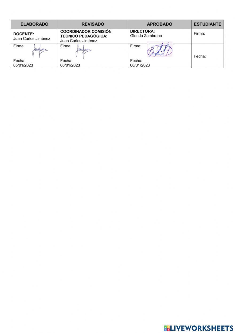 Desarrollo del Pensamiento