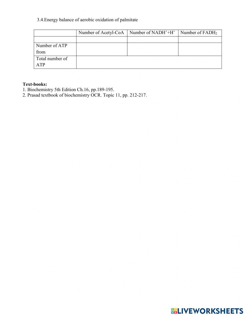Topic 15. Lipid digestion and catabolism