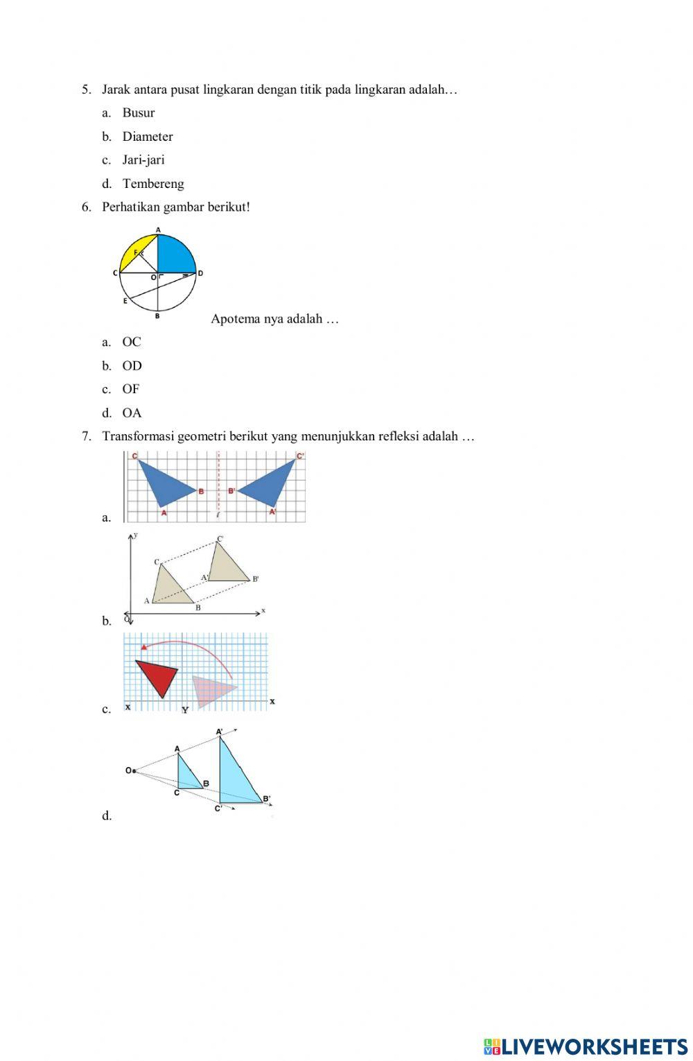 Bangun Datar (Matematika)