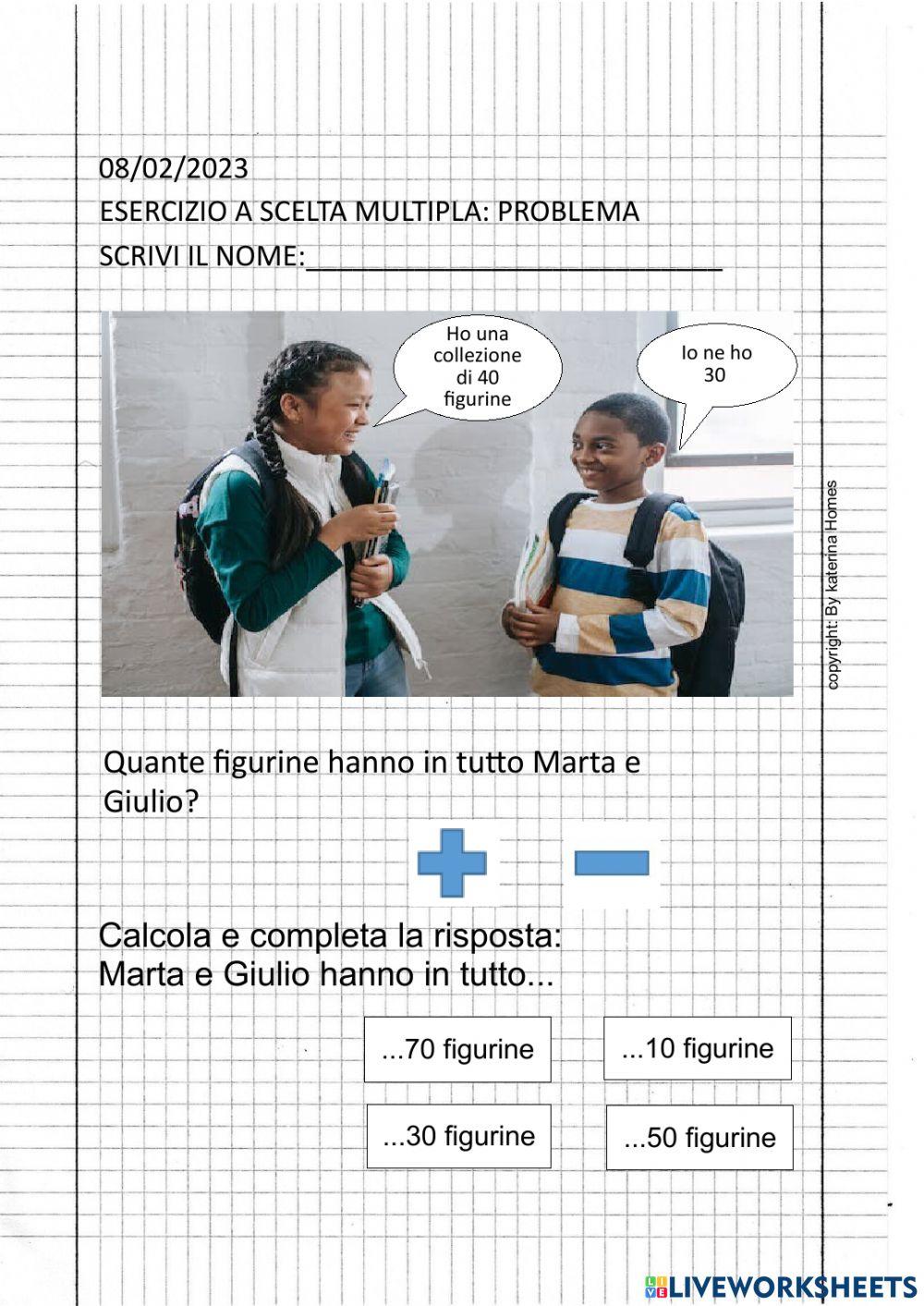 problema personalizzato