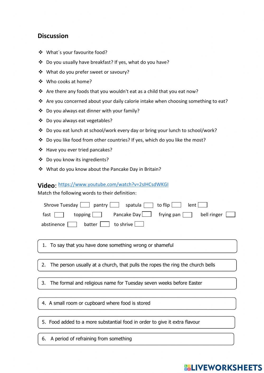 Pancake Day or Shrove Tuesday