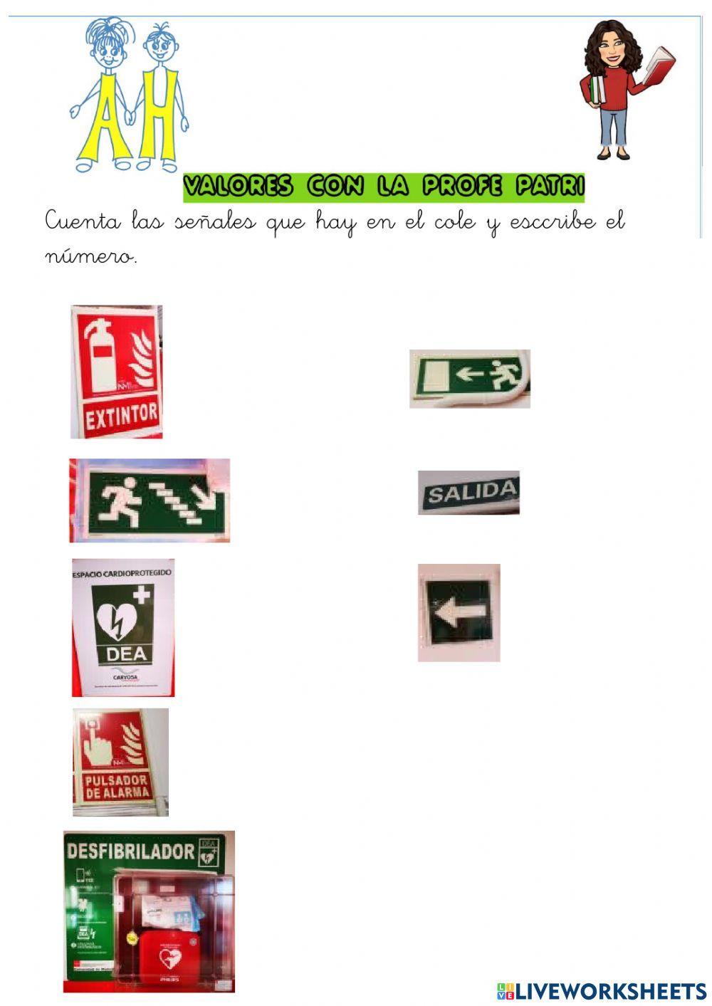 Señales del cole