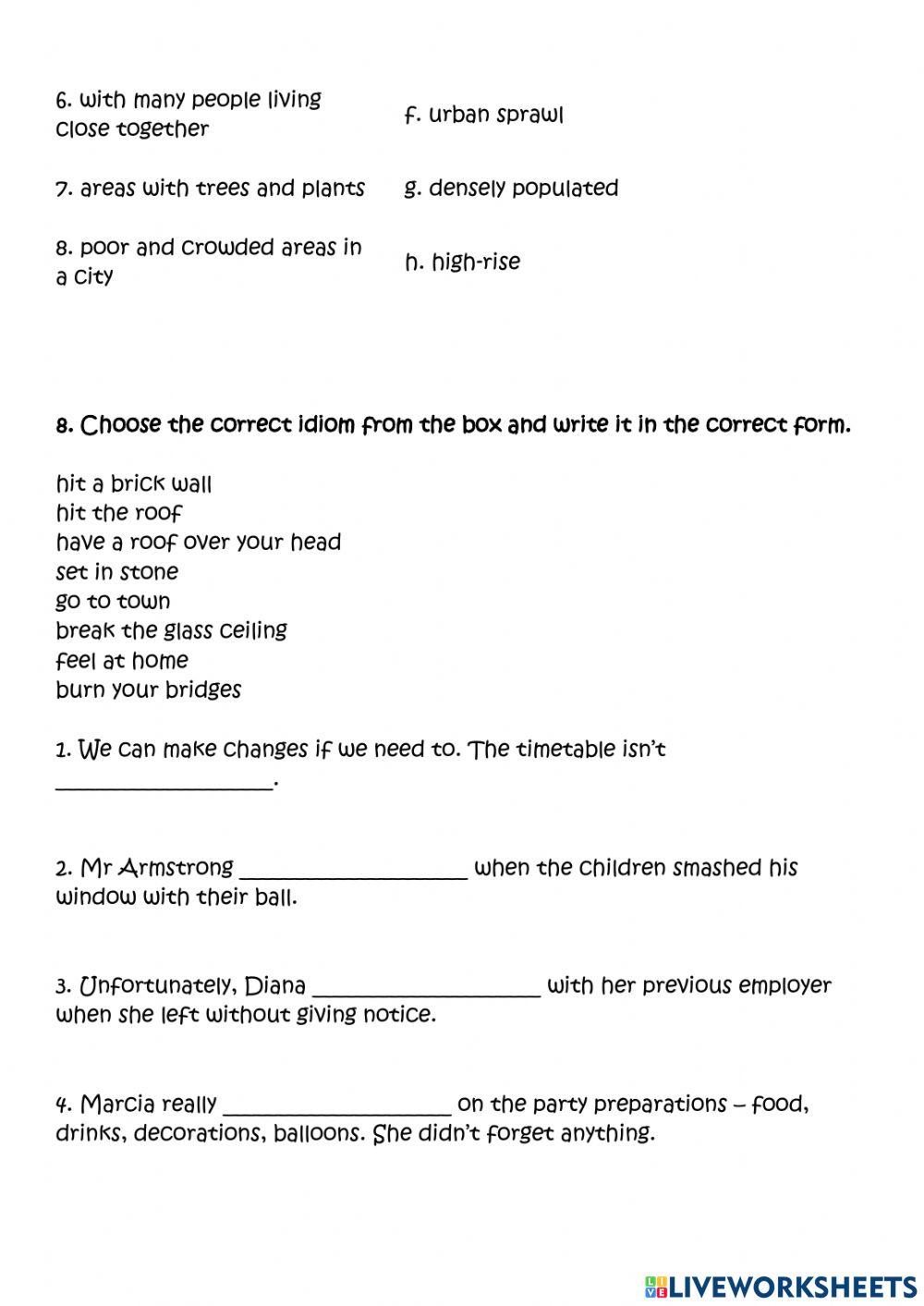 Cities, Buildings and Places